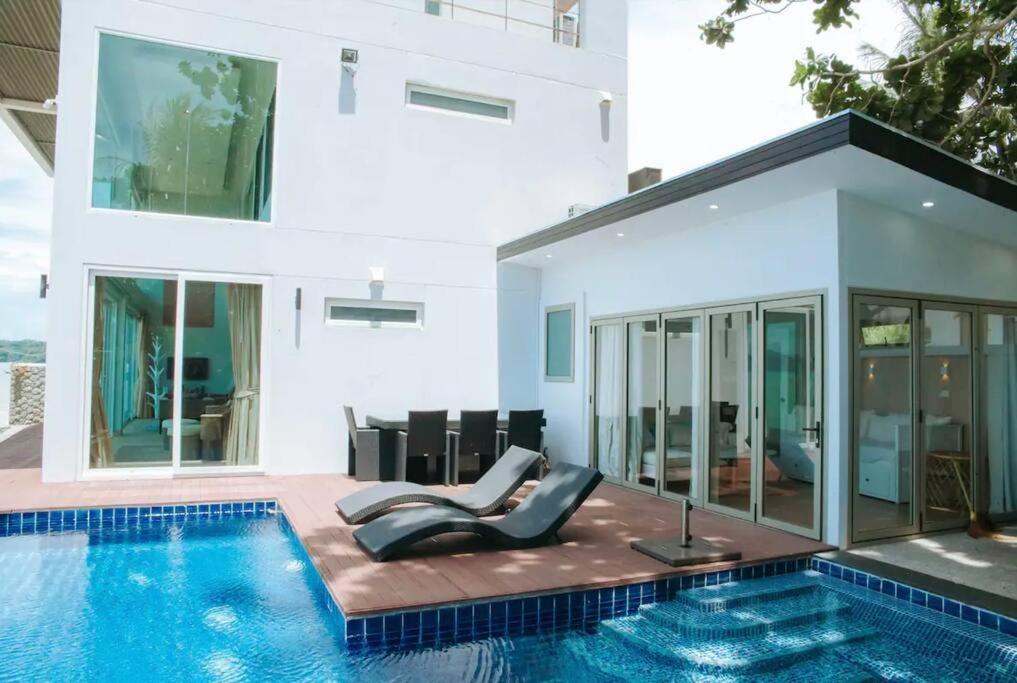 Beachfront Luxury Villa With Private Pool Ban Saiyuan Luaran gambar